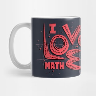 I Love Math Mug